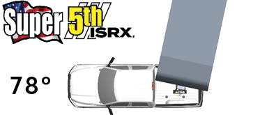 ISRX Super 5th in rearward position with angles