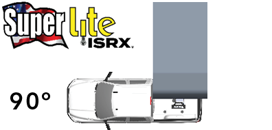 ISRX SuperLite in rearward position with angles